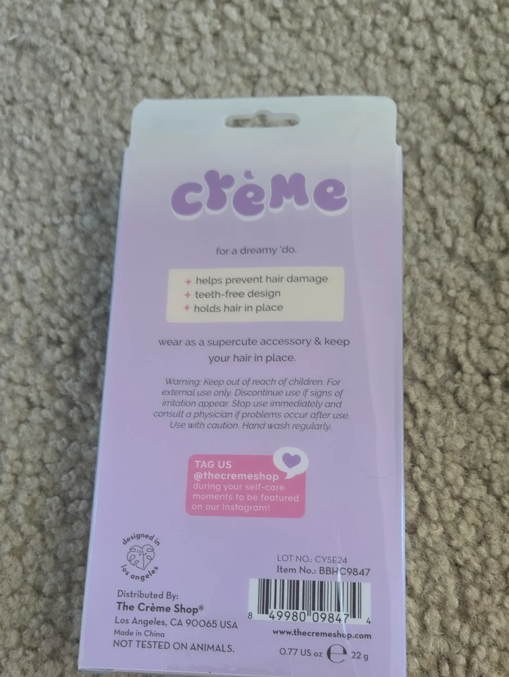 Crème Beary Cute Hair Clips — Crease‑Free Pastel Bear Barrettes Set